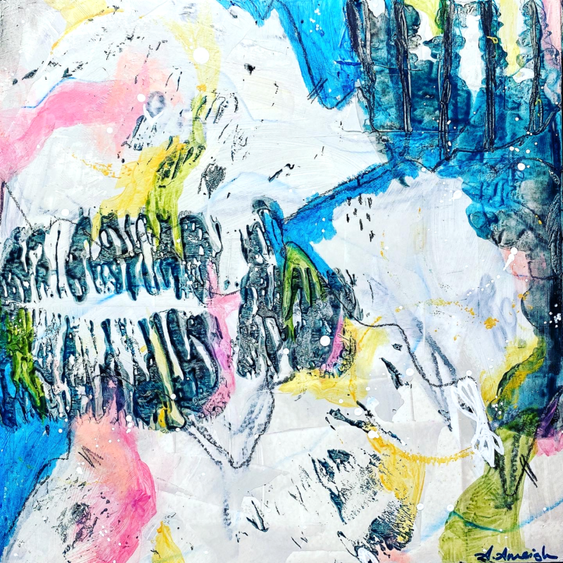Uncharted Territory 1 - 12x12in - Sold