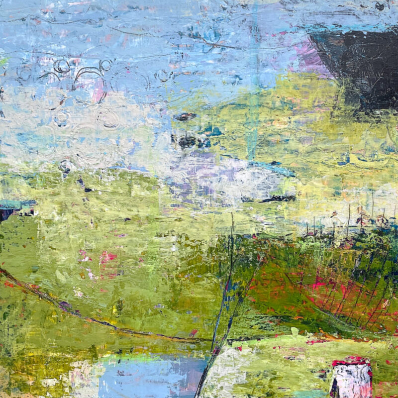 Peaceful Meadow - 8x8in - Sold