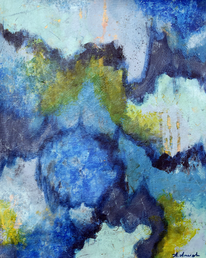 Camping By The River I - 16x20in