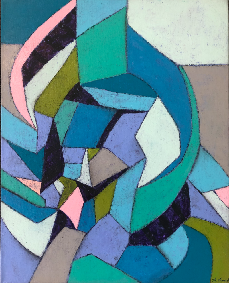 Feeling Trapezoidal - 16x20in