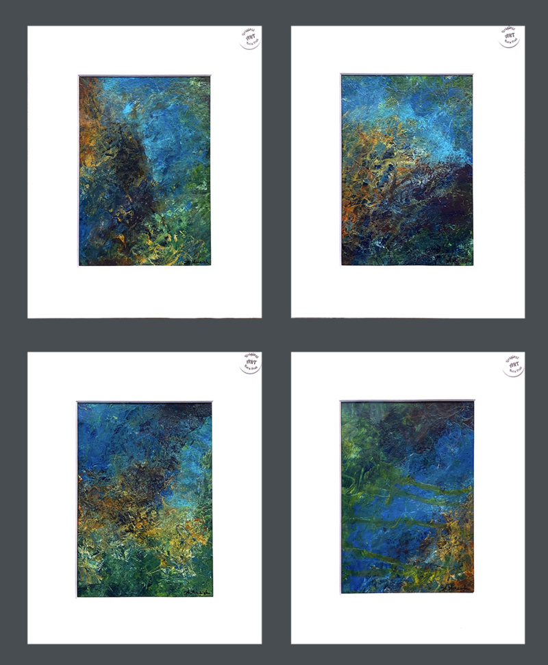 Underwater Mysteries I-IV - 8x10in