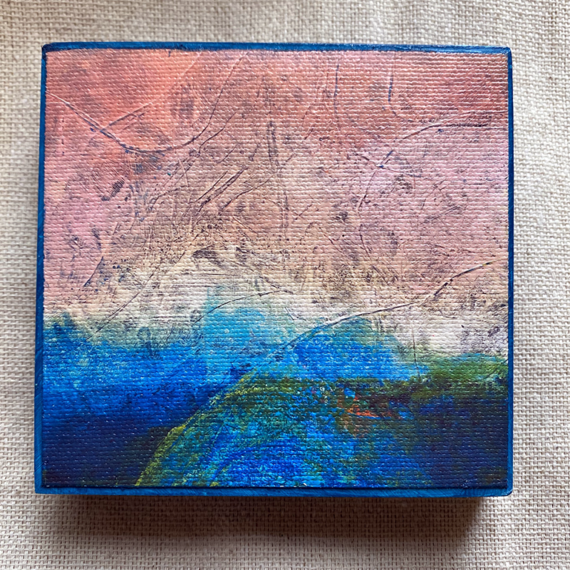 4x4 Giclee - Guava Sky No. 6