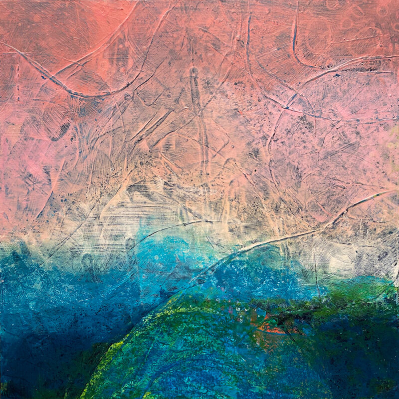 Guava Sky No. 1 - 8x8in - Image 2