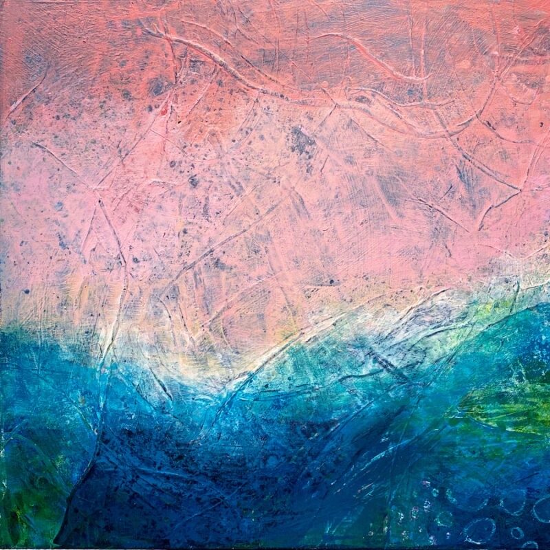 Guava Sky No. 3 - 8x8in - Image 2