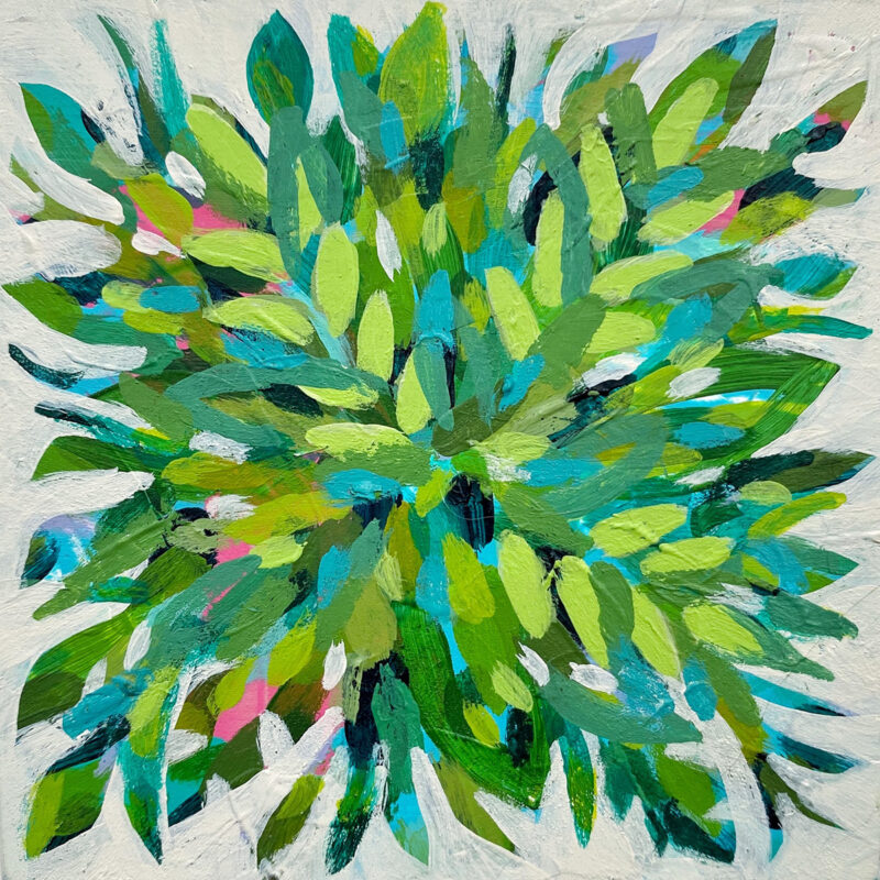 Just Keep Growing No. 1 - 4x4in - Sold