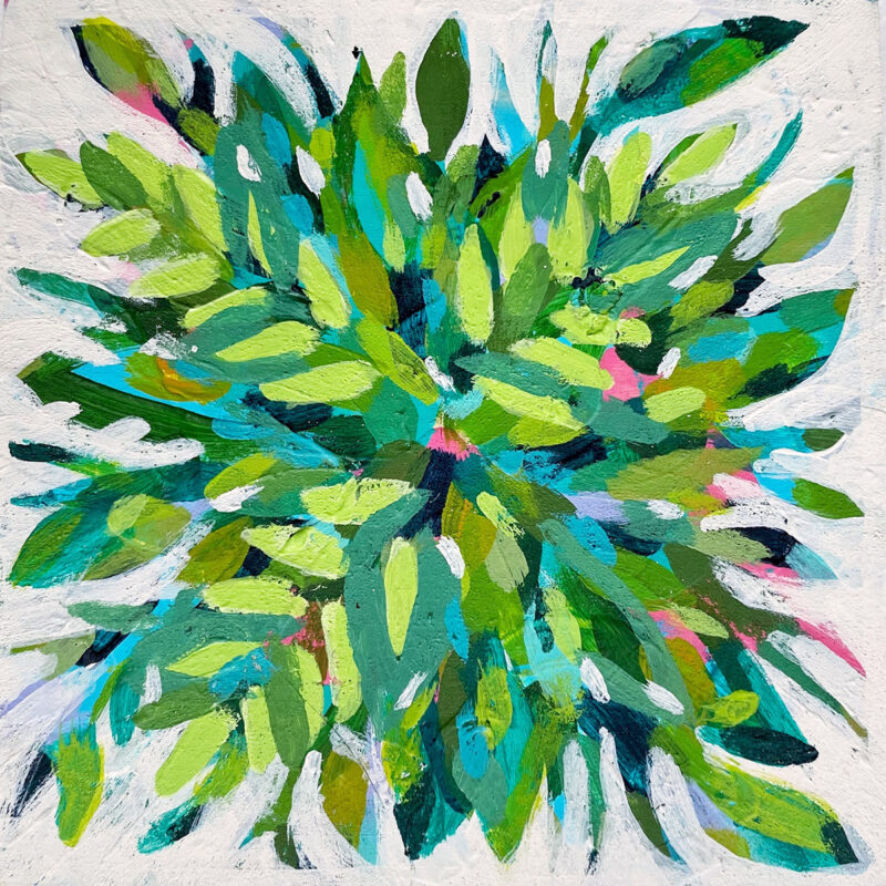 Just Keep Growing No. 4 - 4x4in - Sold
