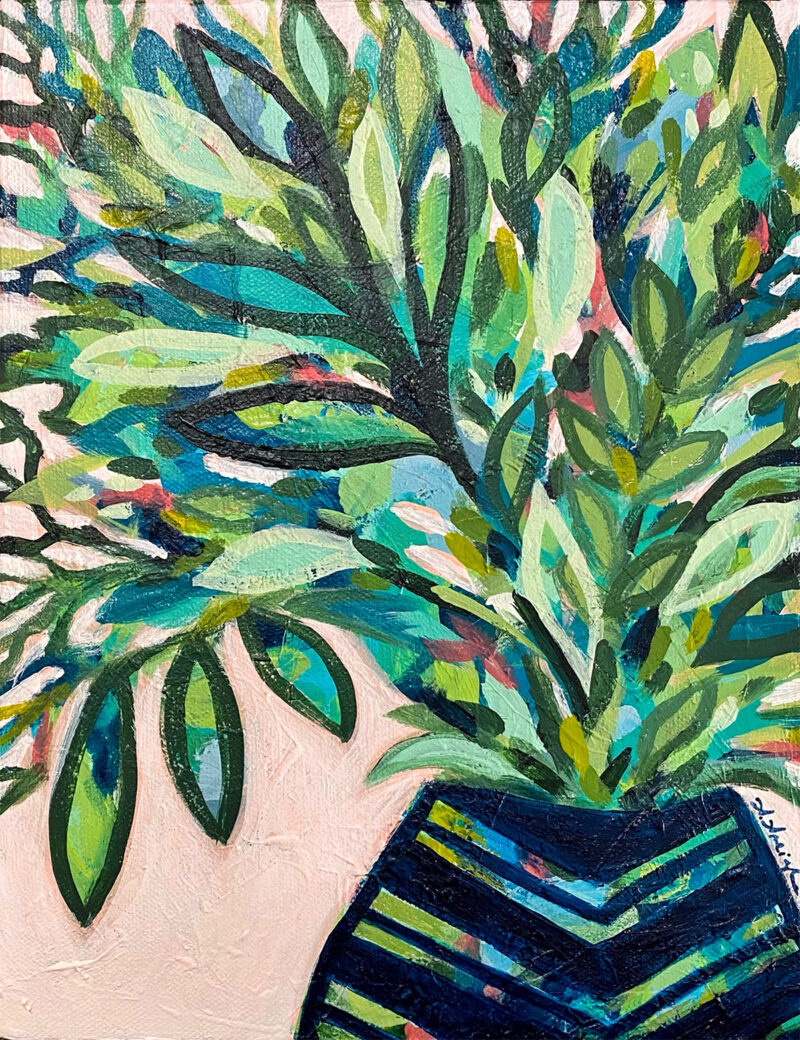 Untamed Bouquet No. 2 - 9x12in