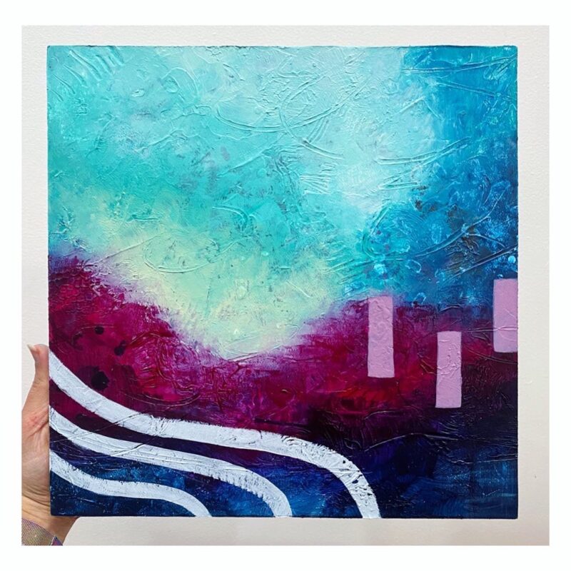 Embrace The Challenge - 12x12in