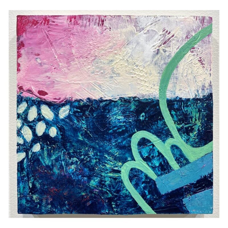 Take A Leap - 8x8in