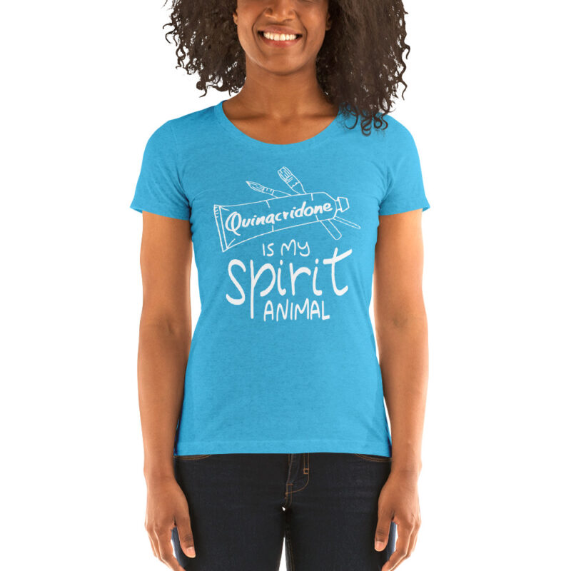 Quinacridone Fitted Ladies' T-shirt - Image 7
