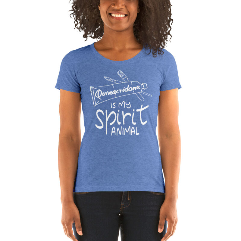 Quinacridone Fitted Ladies' T-shirt - Image 5
