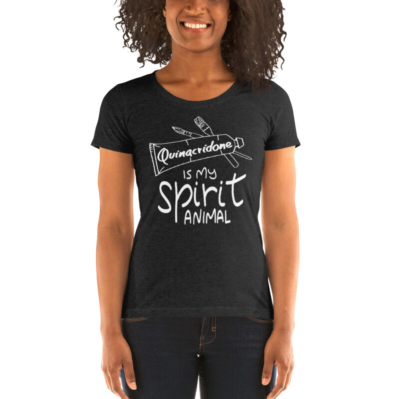 Quinacridone Fitted Ladies' T-shirt - Image 2