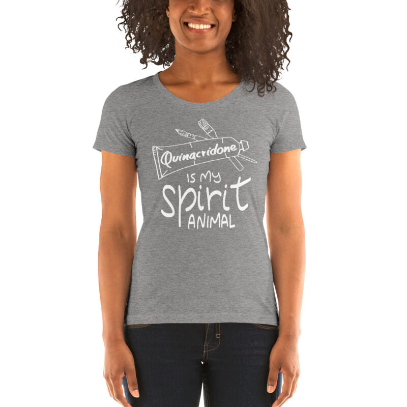 Quinacridone Fitted Ladies' T-shirt - Image 6