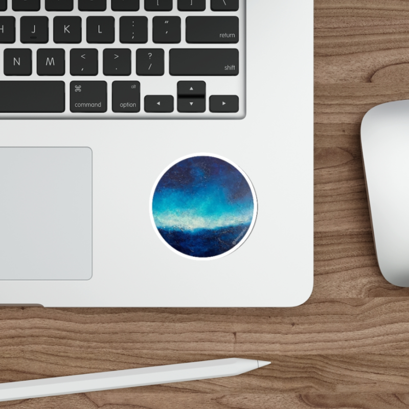 Serenity - Round Sticker - Image 6