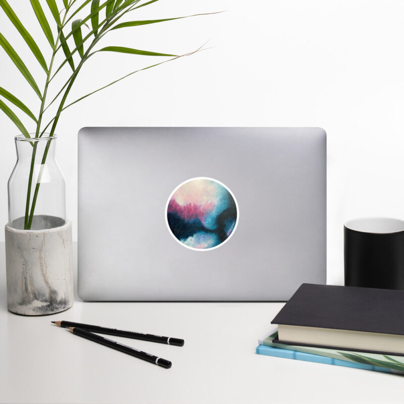 Nocturne - Round Sticker - Image 2
