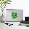 Just Keep Growing - Round Sticker - Image 3