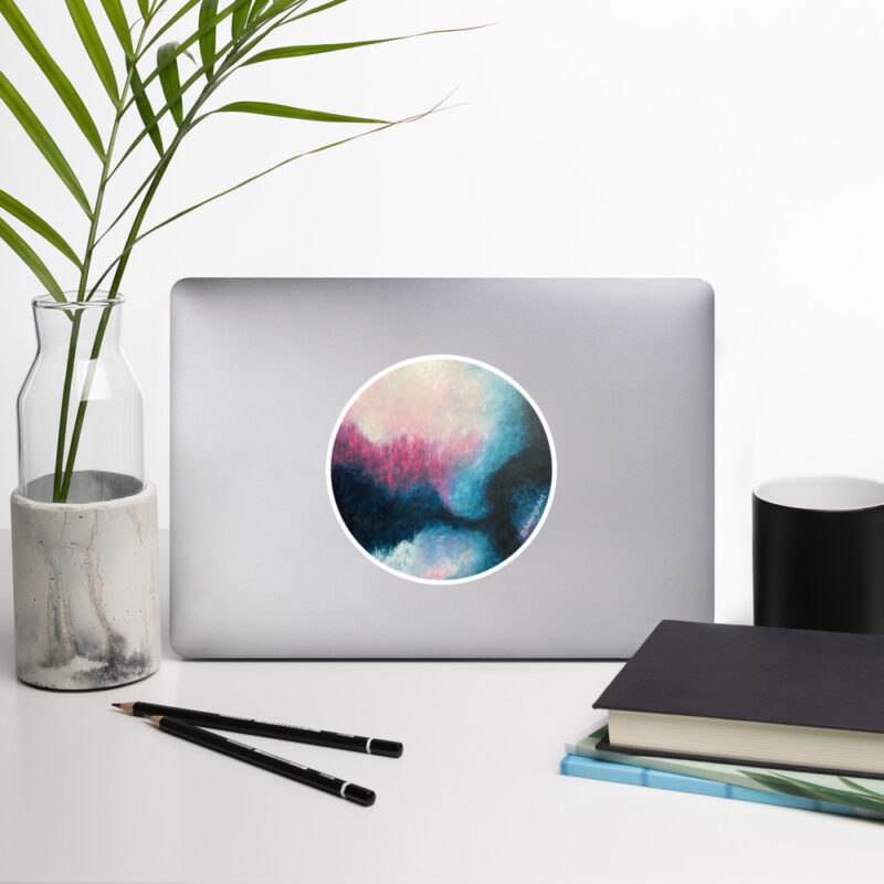 Nocturne - Round Sticker - Image 3
