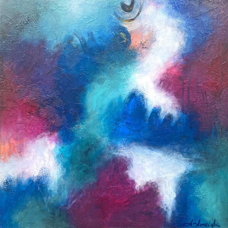 Emerging From Within 1 - 18x18in